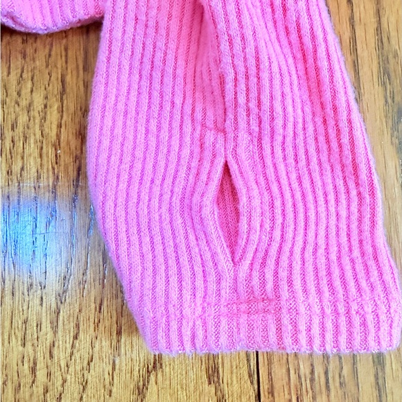 Michael Lauren Vibrant Pink Knit Top size S - Picture 13 of 13